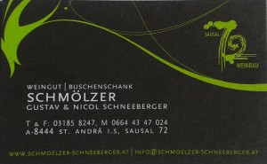 Weingut Schmölzer - St Andrä - Höch
