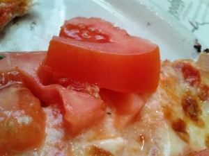 San Marino - Pizza Caprese (EUR 9,00 - Mozzarella, frische Tomaten & Basilikum) - Pizzeria Ristorante San Marino - Wien