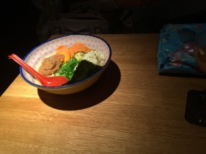 vegetarische Suppenschüssel