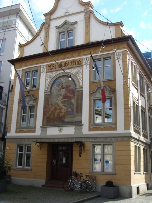 Die "Weinstube Kinz" im November 2012. Wiedereröffnet wurde sie im Juli 2013. - Weinstube Kinz - Bregenz