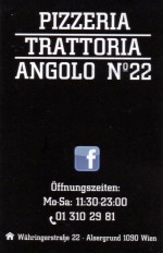 Pizzeria Angolo 22 - Visitenkarte