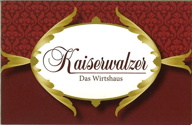 Visitenkarte - Kaiserwalzer 2.0 - Wien