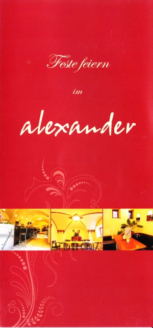 Alexander - Flyer