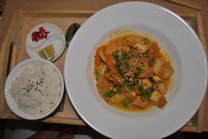 Curry mit Tofu