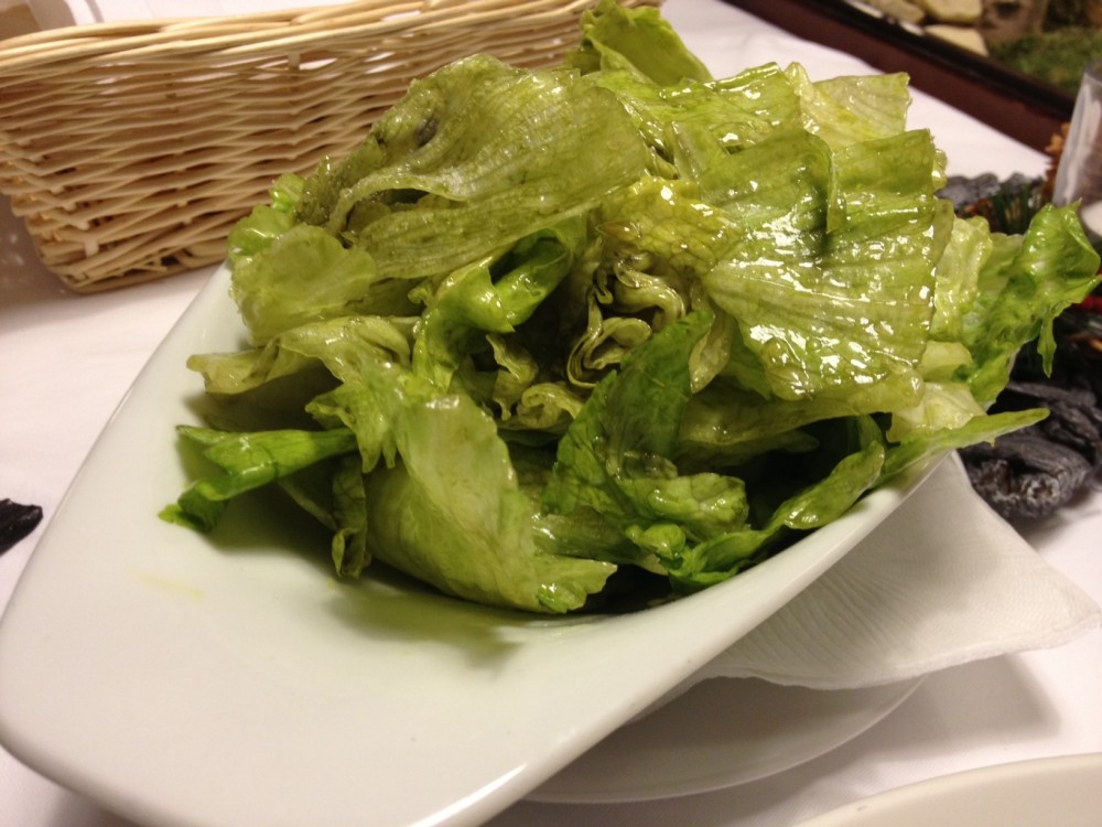 Grüner Salat mit Kürbiskernöl - Restaurant Hotel Böhlerstern - Kapfenberg