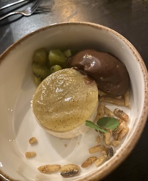 Ziegenfrischkäse - Kiwi - Ganache… toll kombiniert 👍