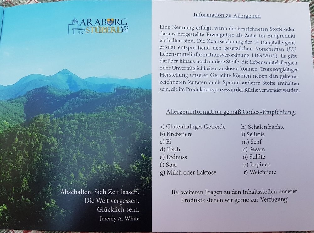 Araburg Stüberl - Kaumberg