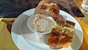 Brot mit geräucherte Fischpaste - Restaurant Marktschiff - Innsbruck