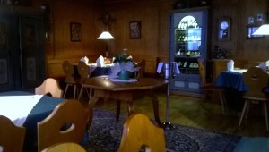 Auch in der Omesbergstube - Restaurant Hotel Omesberg - Lech