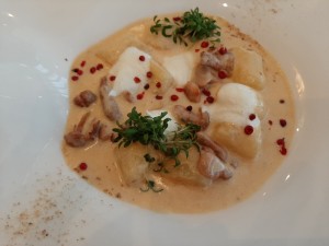 Die Eierschwammerl mit Gnocchi waren ein Traum. Die Gnocchi waren ... - Restaurant Tuttendörfl  - Korneuburg