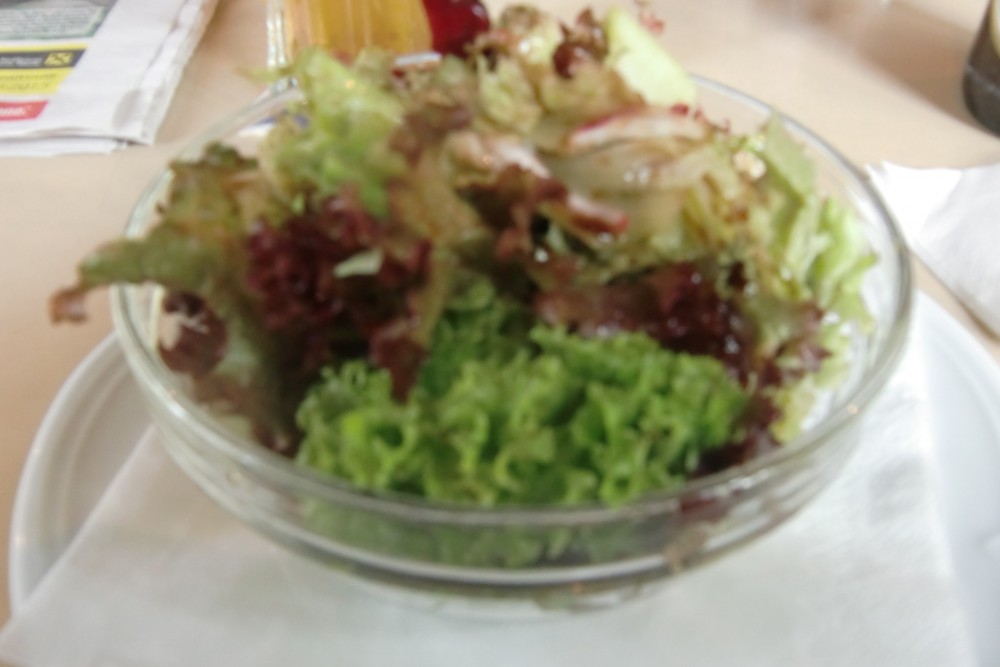 Blattsalate zum Tagesgericht - Eschenlaube - Graz