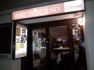 Eingang - Osteria Dal Toscano - Wien