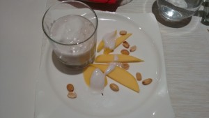 Klebreis Dessert mit Mango