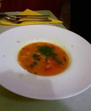 Karpfensuppe, klein - Hausmair's Gaststätte - Wien
