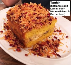 Restaurant Pars - Tachin mit Huhn (€ 12,90)