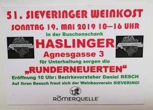 Prost! - Buschenschank Haslinger - Wien