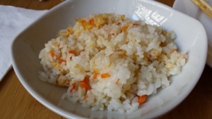 gebratener Reis, salzig
