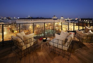 Blick - Dachboden-Bar - Wien