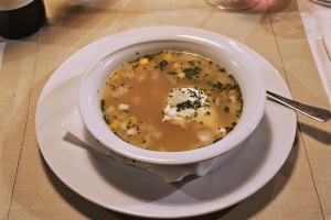 Hansy - Fischsuppe - tadellos (das Ei hätte ich nicht gebraucht)