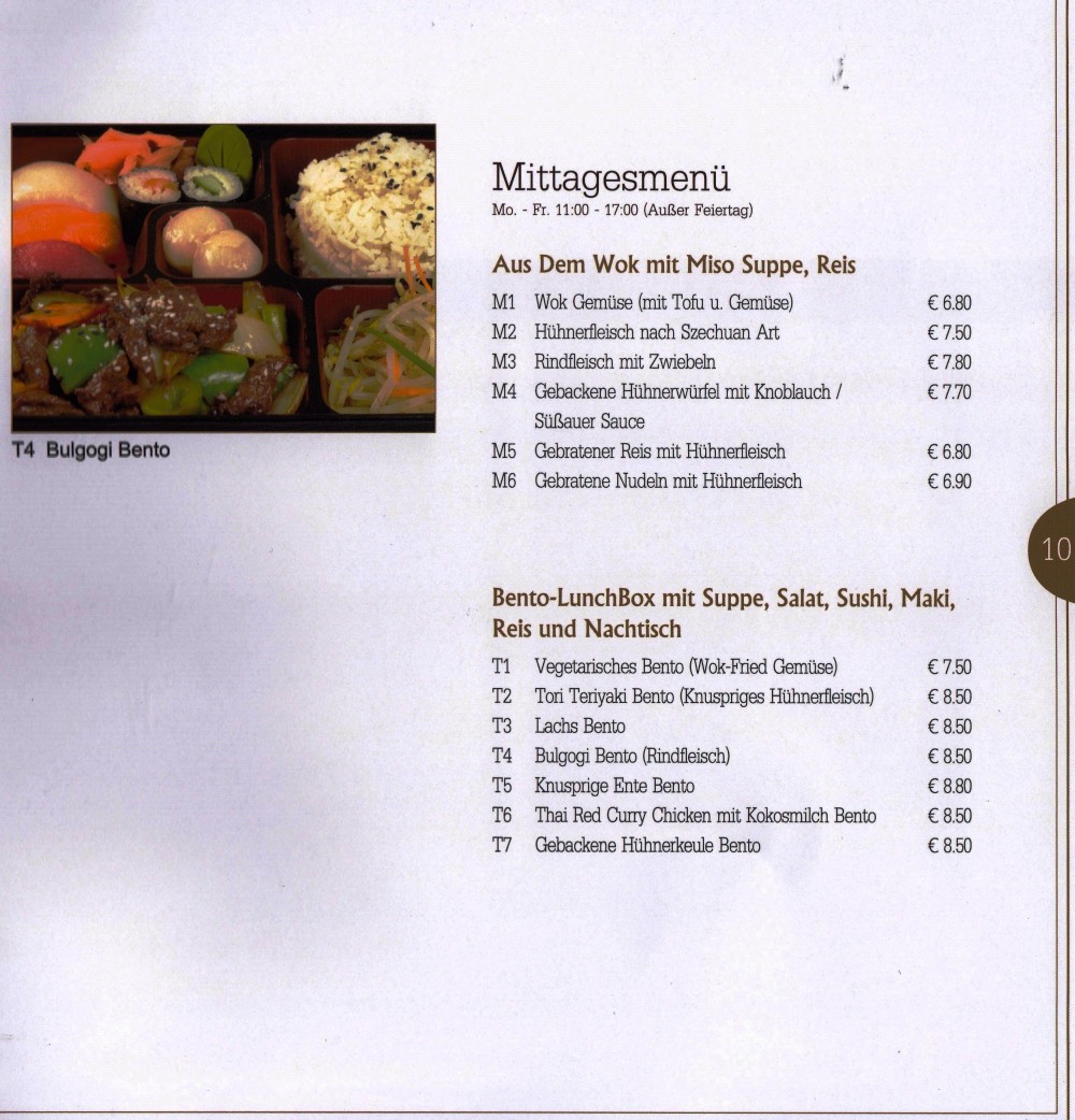 Mishi - NEUE Speisekarte-Seite 10 - Mishi Asia Restaurant - Wien