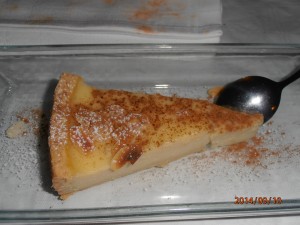 Portugisischer Kaesekuchen - Senhor Vinho - Wien