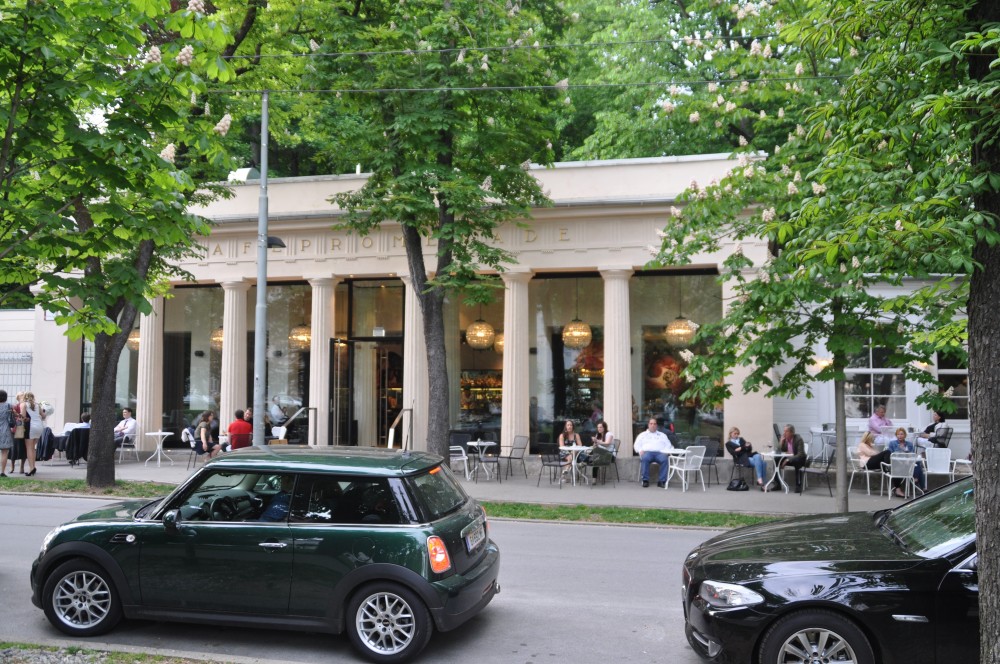Cafe Promenade - Außenansicht - Promenade - Graz