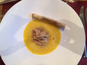 Kürbis-Maracuja-Suppe