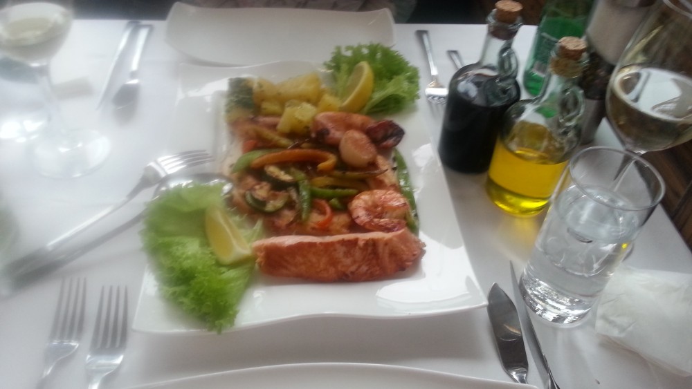 Fisch und Meeresfrüchte, gemischte Platte - Sezai - Fisch und Meeresfrüchte - Wien