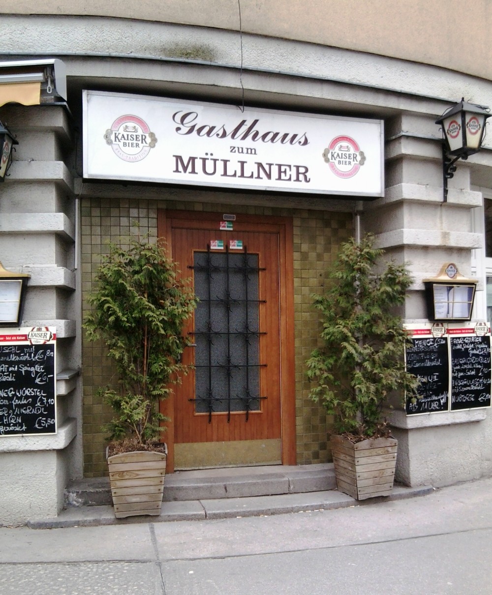 Gasthaus Zum Müllner Lokaleingang - Gasthaus Zum Müllner - Wien