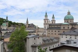 Aussicht auf den Dom - Stieglkeller - Salzburg