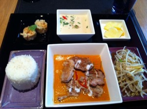 Mittagsmenü Rindfleisch in rotem Curry - PATARA - Wien
