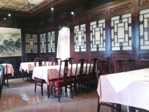 China Restaurant Orient Palast Lokalinnenbereich