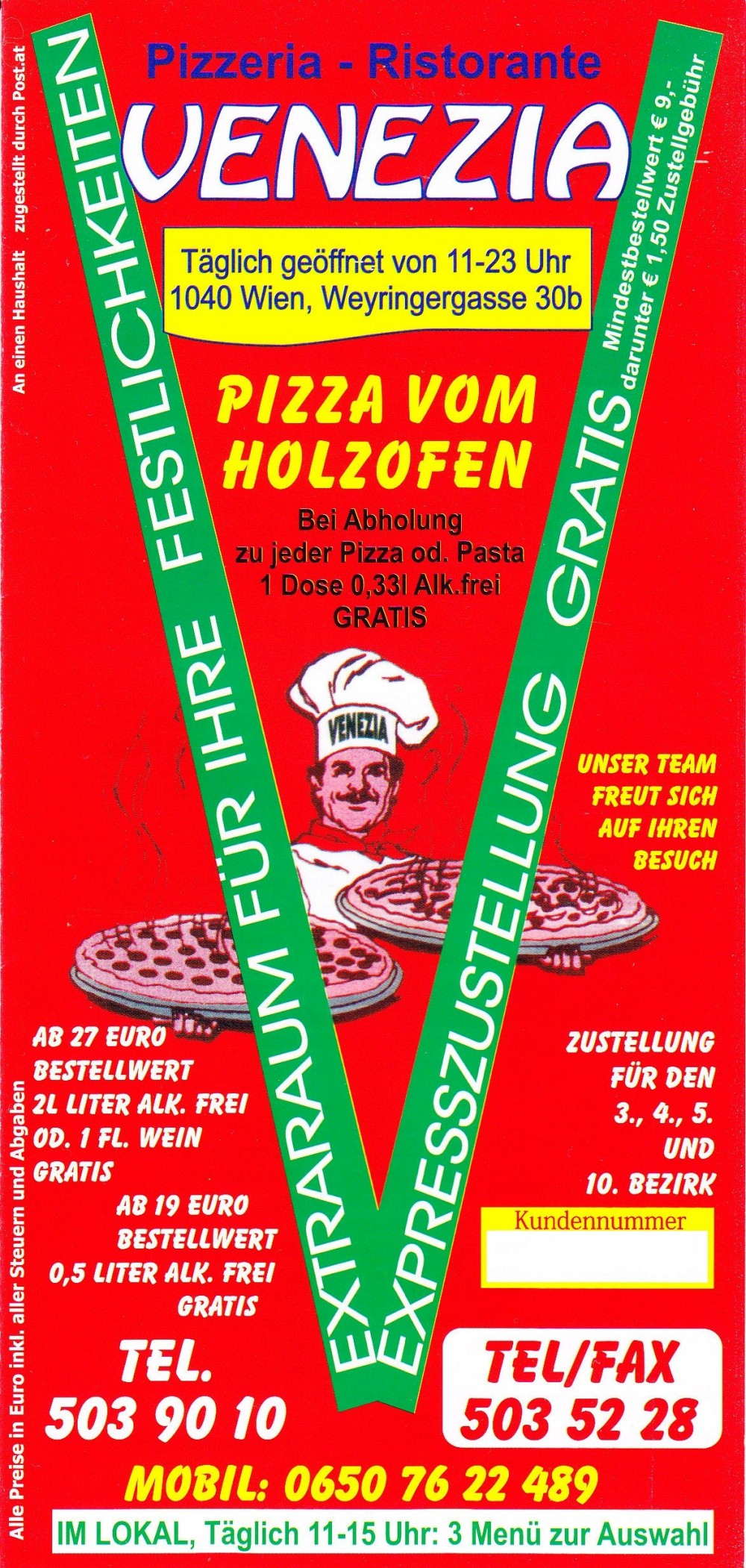 Pizzeria Venezia Speisekarte-01 - Venezia - Wien