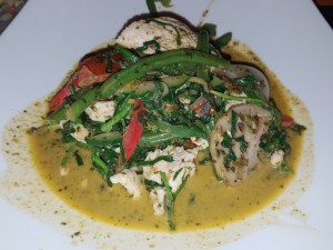 Green Thai Curry mit Bärlauch