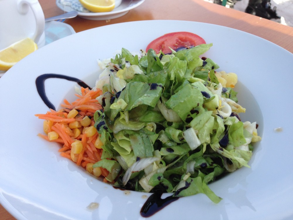 Der gemischte Salat - eine "ehrliche" Portion - Jägerhütte - Ellmau