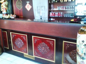 China-Restaurant Lucky Friend Im Lokal - Nichtraucherbereich Schank
