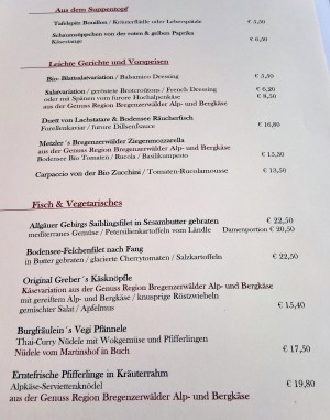 Burgrestaurant Gebhardsberg - Bregenz