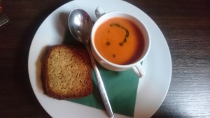 Tomato Soup with home-made Soda Bread - O'Connors Old Oak - Wien