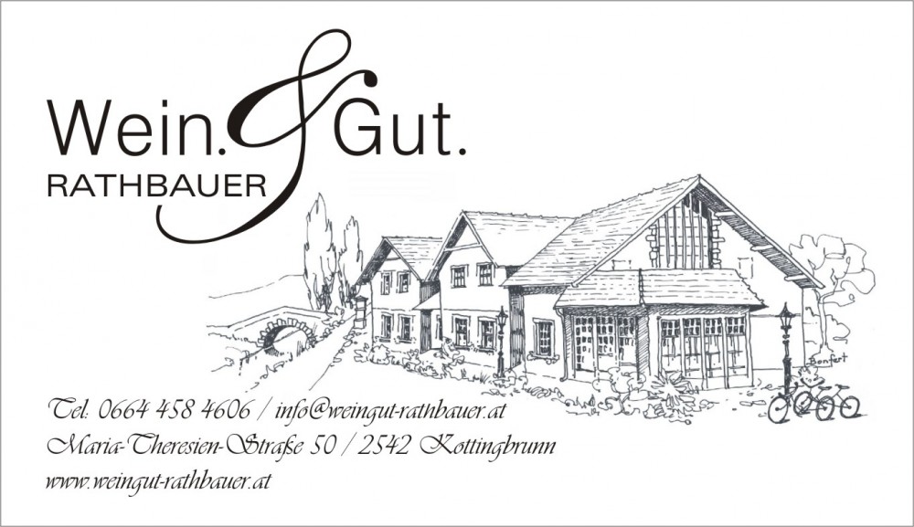 Visitenkarte Weingut Rathbauer - Wein&Gut - Weingut Rathbauer - Kottingbrunn