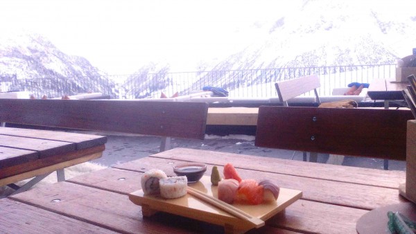 Schlegelkopf Restaurant - Sushi mit Aussicht - Schlegelkopf Restaurant/Bar - Lech