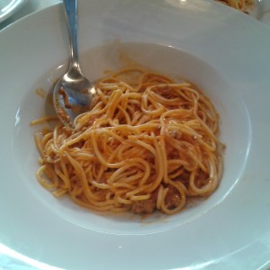 spaghetti bolognaise - Anna's Bistro - Wien