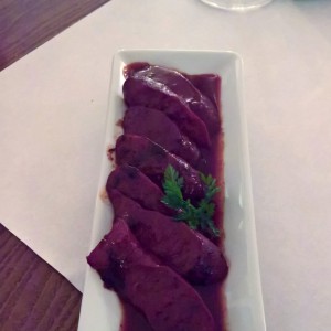 Chorizo in Rotweinsauce - Bodega Marques - Wien