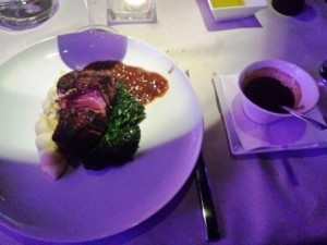 Steak medium-rare - Albertina Passage - Dinner Club - Wien