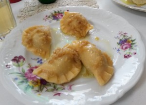 Pierogi mit Fleischfüllung