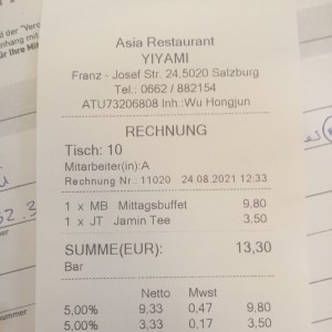 Yiyami - Salzburg
