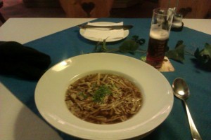 Frittatensuppe - Gasthaus Petersburg - Linz