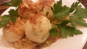 gemischte Knödel