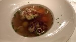 Rindssuppe mit Kaspressknödel - Restaurant Panorama - Obertauern