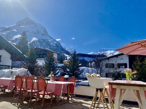 Der Außenbereich vom Schmelzhof