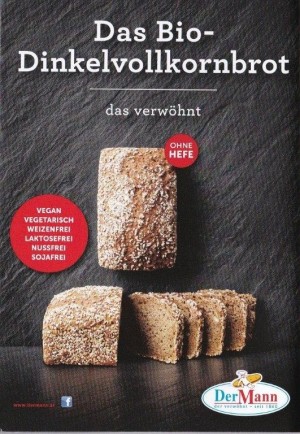 Brot ohne Hefe. Der verwendete Natursauerteig mit Granderwasser zubereitet ;-). Ich liebe Werbung.
